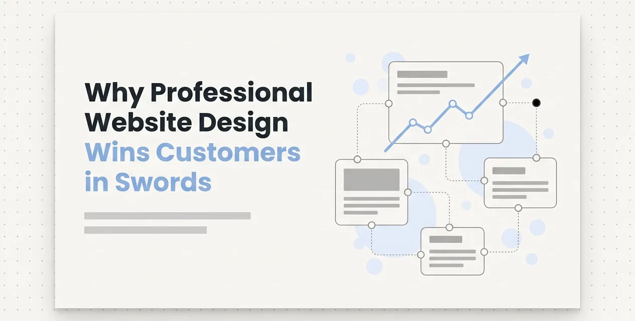 Professional header image for list-based article: Why Professional Website Design Wins Customers in Swords